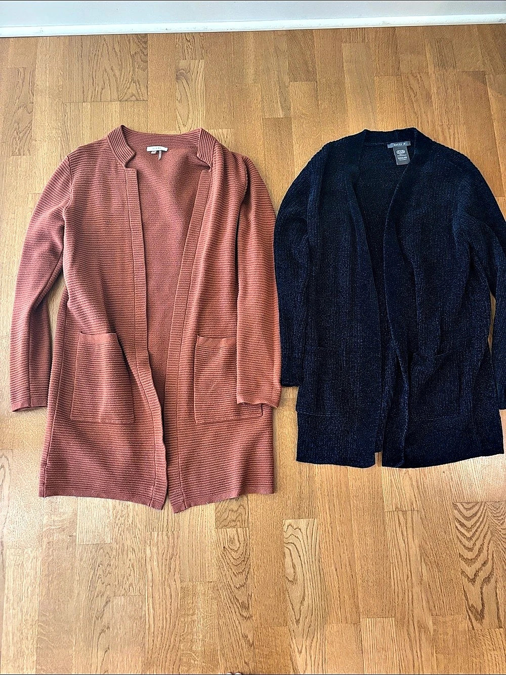 Set of 2 Fall Open Front Cardigans